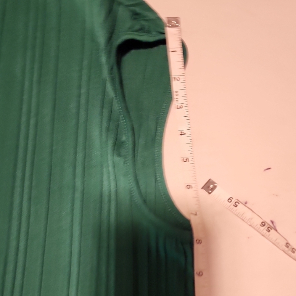 Adrianna Papell NWT Emerald Button Down Shirt - Picture 6 of 6